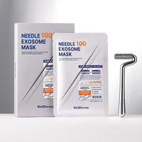 Wellderma Needle Exosome Mask Pack 100 5 Sheets
