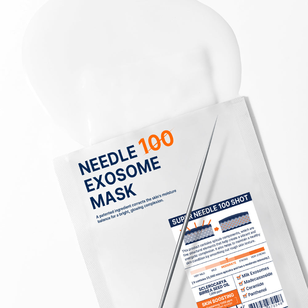 Wellderma Needle Exosome Mask Pack 100 5 Sheets