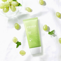 FRUDIA Green Grape Sebum Control Cooling Sun Gel SPF50+ PA++++ 50g - DODOSKIN