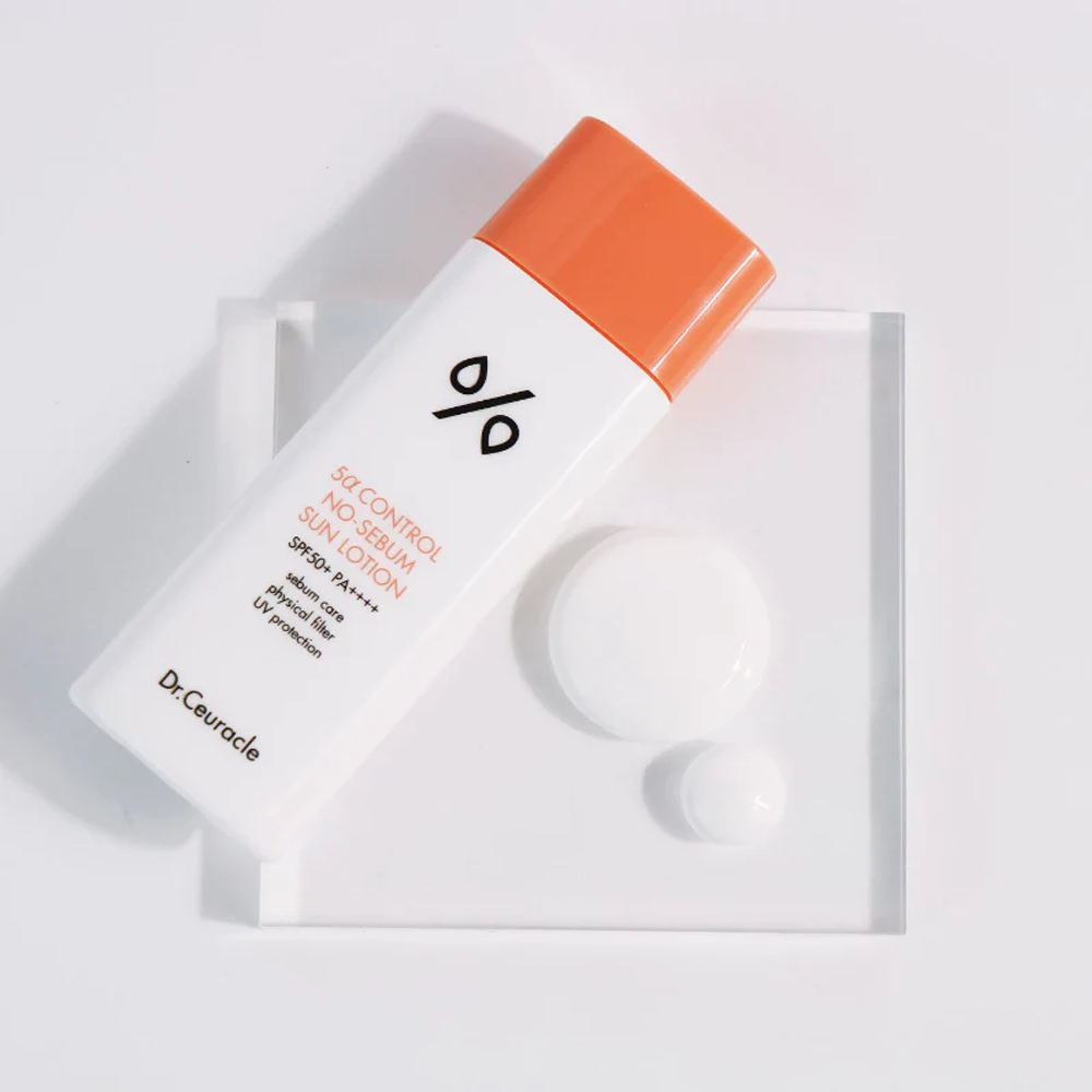 Dr.Ceuracle 5α Control No-Sebum Sun Lotion SPF50+ PA++++ 50ml - DODOSKIN