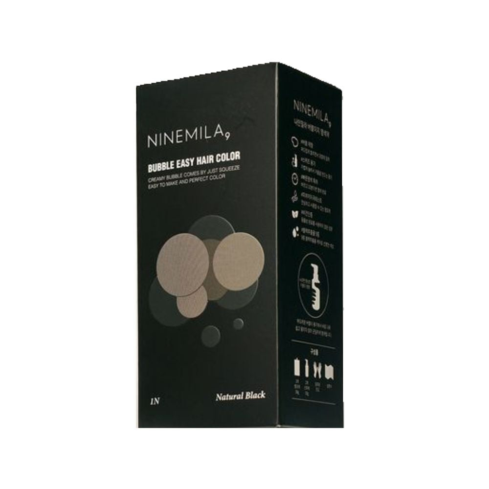 NINEMILA Bubble Easy Hair Color in 1N Natural Black