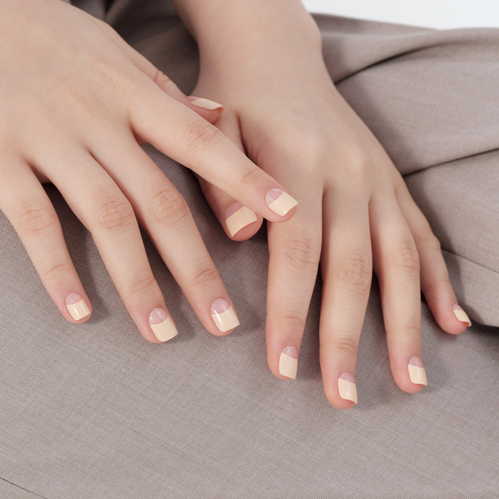 MUZMAK Nail Tips 36pcs #Iris(Short Square)