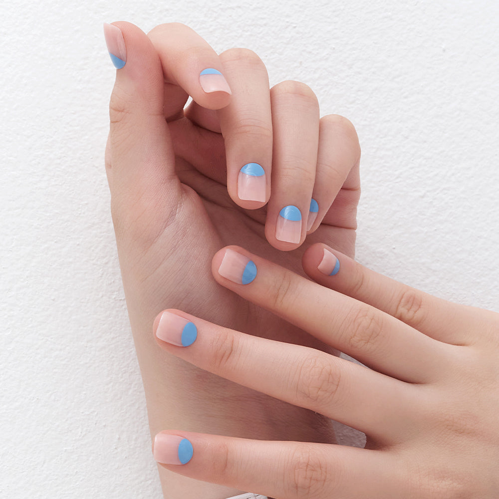 MUZMAK Nail Tips 36pcs #Cloud(Short Square)