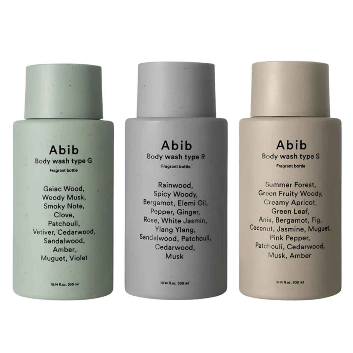 Abib Botella fragante de 3 tyte de lavado de carrocería 300ml