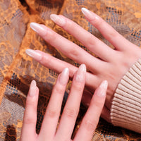 MUZMAK Nail Tips 36pcs #Silhouette(Almond)