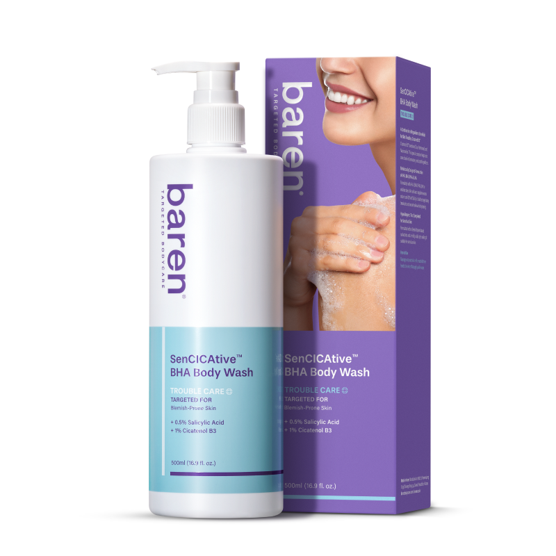 baren SenCICAtive BHA Body Wash 500ml