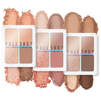 A'PIEU Full Shot Routine Eye Palette 7.2g #Stubborn Teddy - DODOSKIN