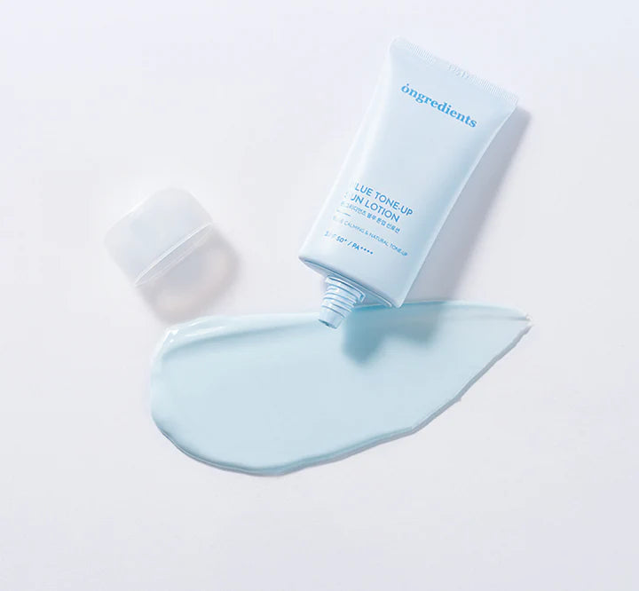 Ongredients Blue Tone-up Sun Lotion SPF50+ PA++++ 50ml - DODOSKIN