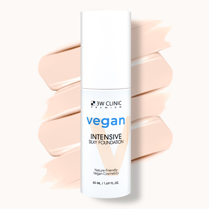 3W CLINIC Fundación Silky Silky intensiva vegana premium SPF50+ PA +++ 50 ml