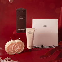SlowHumming Hand Cream + Candle Set