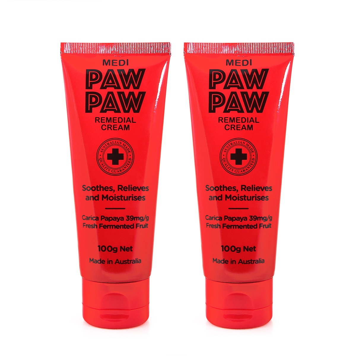 Medi Paw Paw Remedial Cream 100g x 2