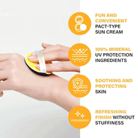 ATOPALM TOK TOK Facial Sun Pact SPF43 PA+++ 15g - DODOSKIN