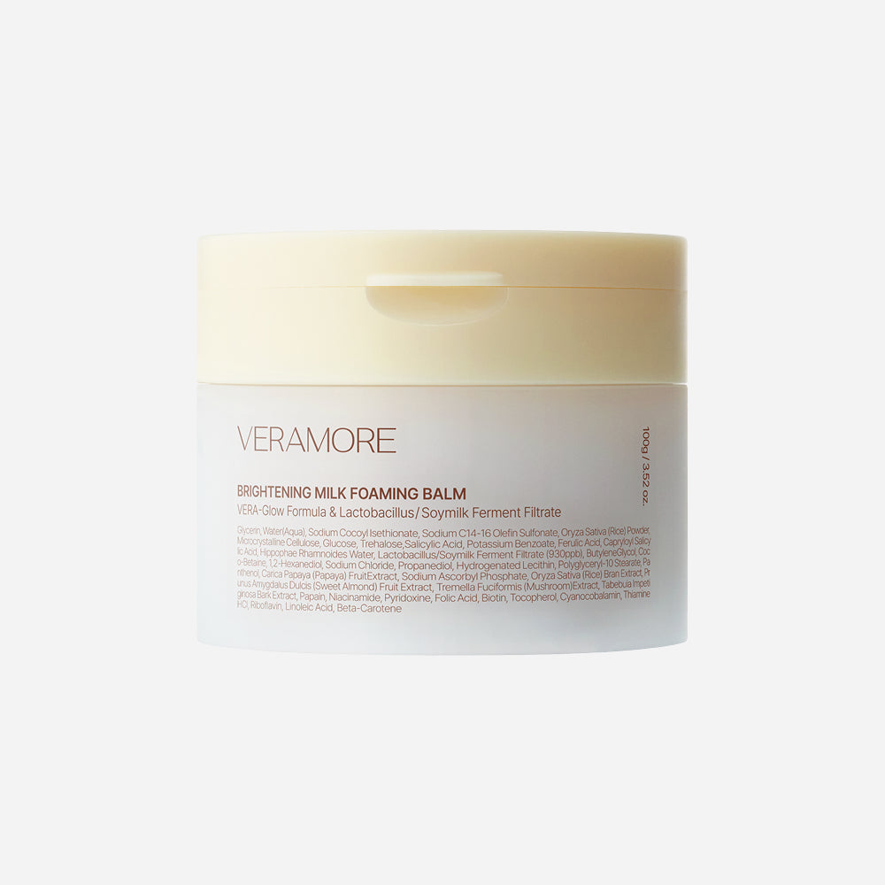 Veramore Hypoallergenic Cleansing Brightening Milk Foaming Balm 100g