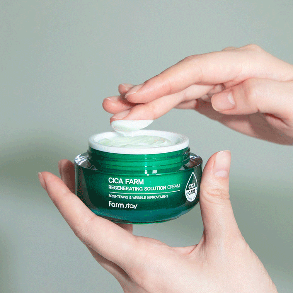 Farmstay Cica Farm Regenerating Solution Cream - DODOSKIN