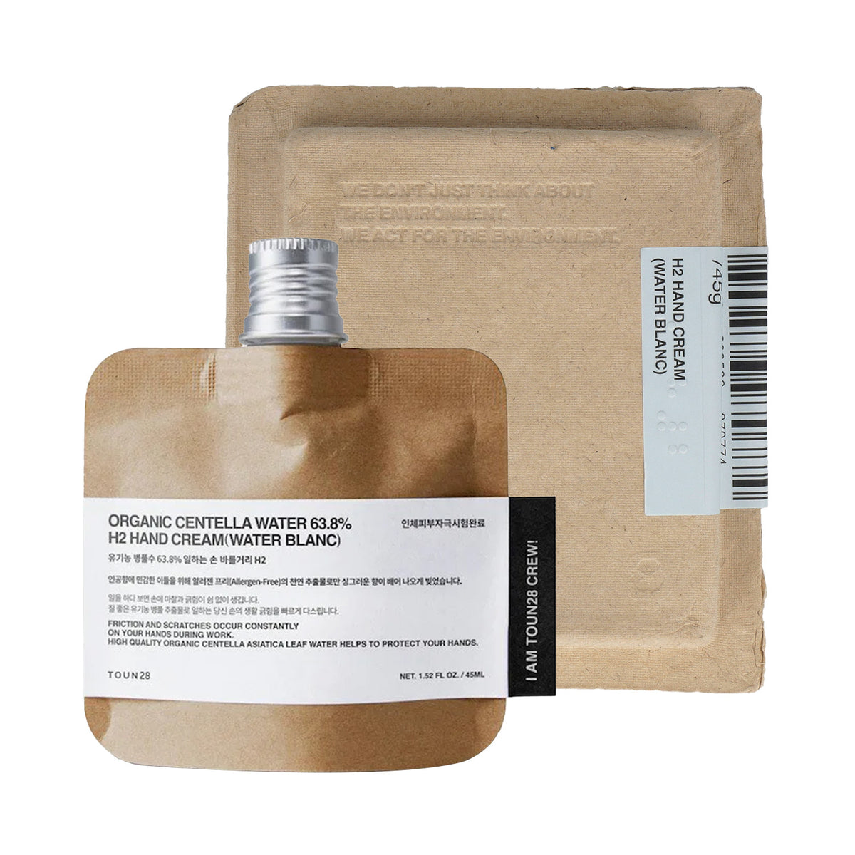 TOUN28 Organic 69% Hand Cream 45g (3 types) - DODOSKIN