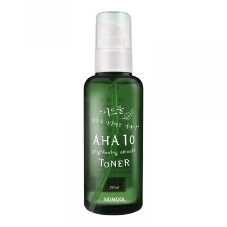 Sidmool AHA 10 Brightening Smooth Toner 150ml - DODOSKIN