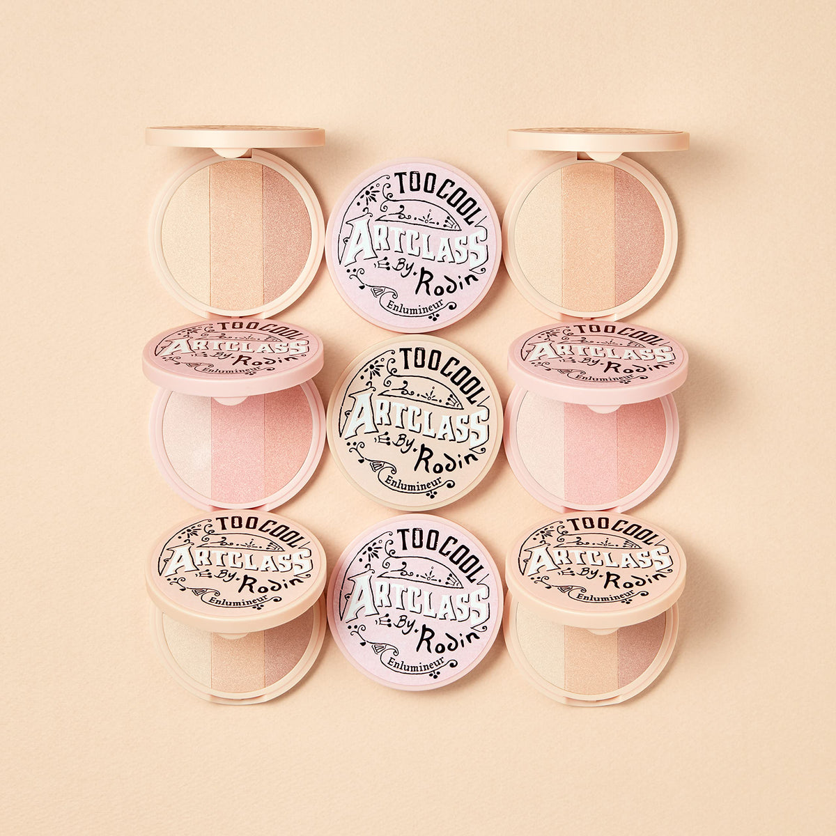 Too Cool For School Art Class By Rodin 3-Color Highlighter 11g (2 Colors) - DODOSKIN