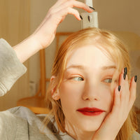 MUZMAK Nail Tips 36pcs #Zet Black(Regular Square)