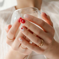 MUZMAK Nail Tips 36pcs #Viva Magenta(Short Square)