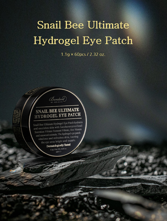 BENTON Snail Bee Ultimate Hydrogel Eye Patch 60ea - Dodoskin