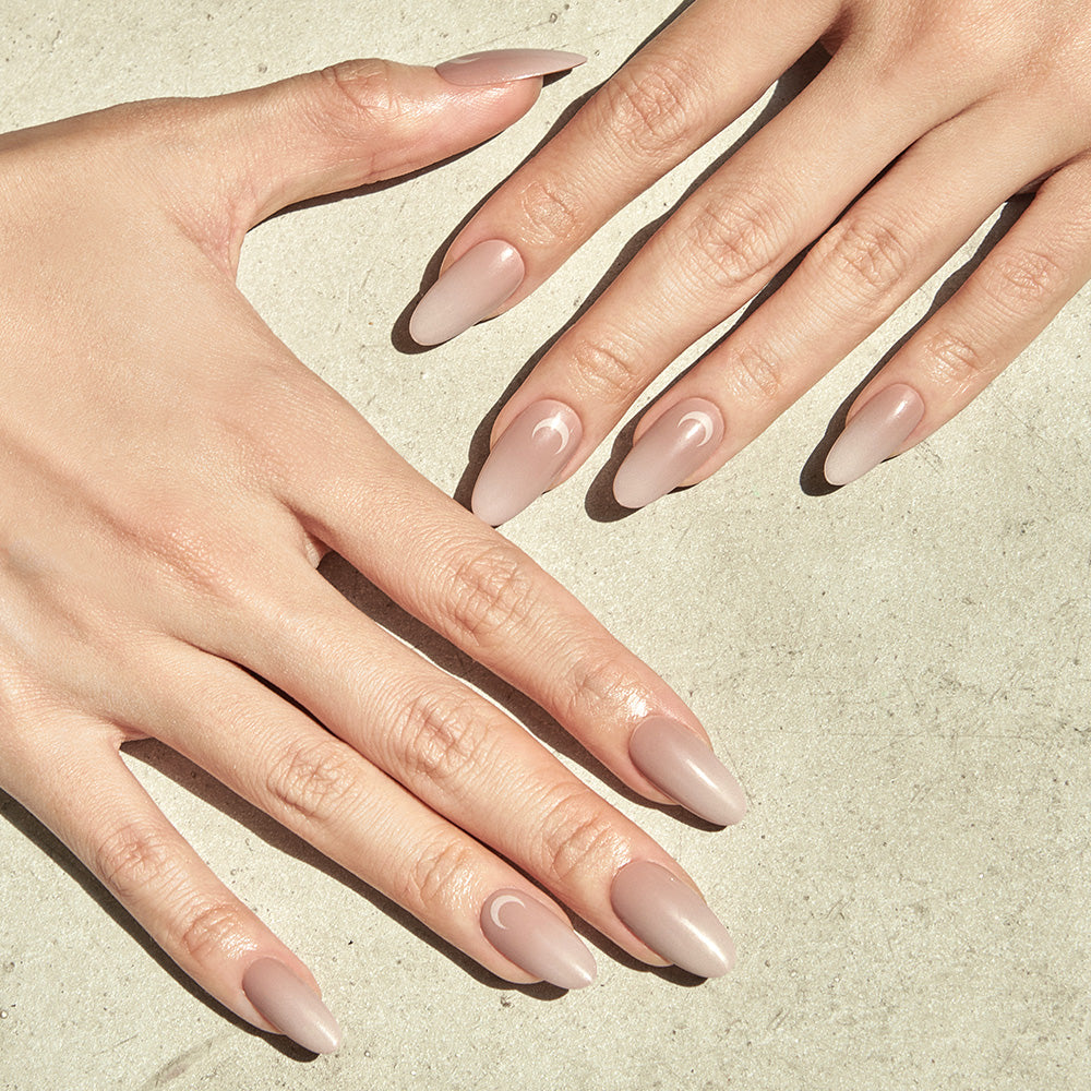 MUZMAK Nail Tips 36pcs #Amber(Almond)