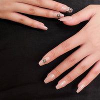 MUZMAK Nail Tips 36pcs #Angel Punk(Coffin)