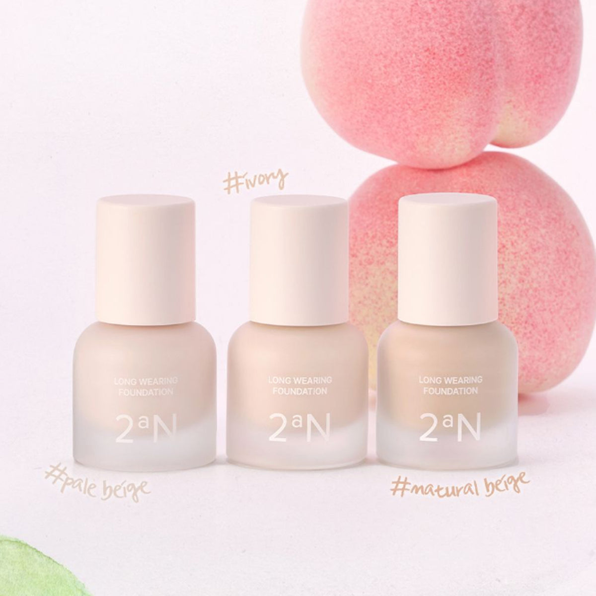 2aN Long Wearing Foundation Mini 3 Colors