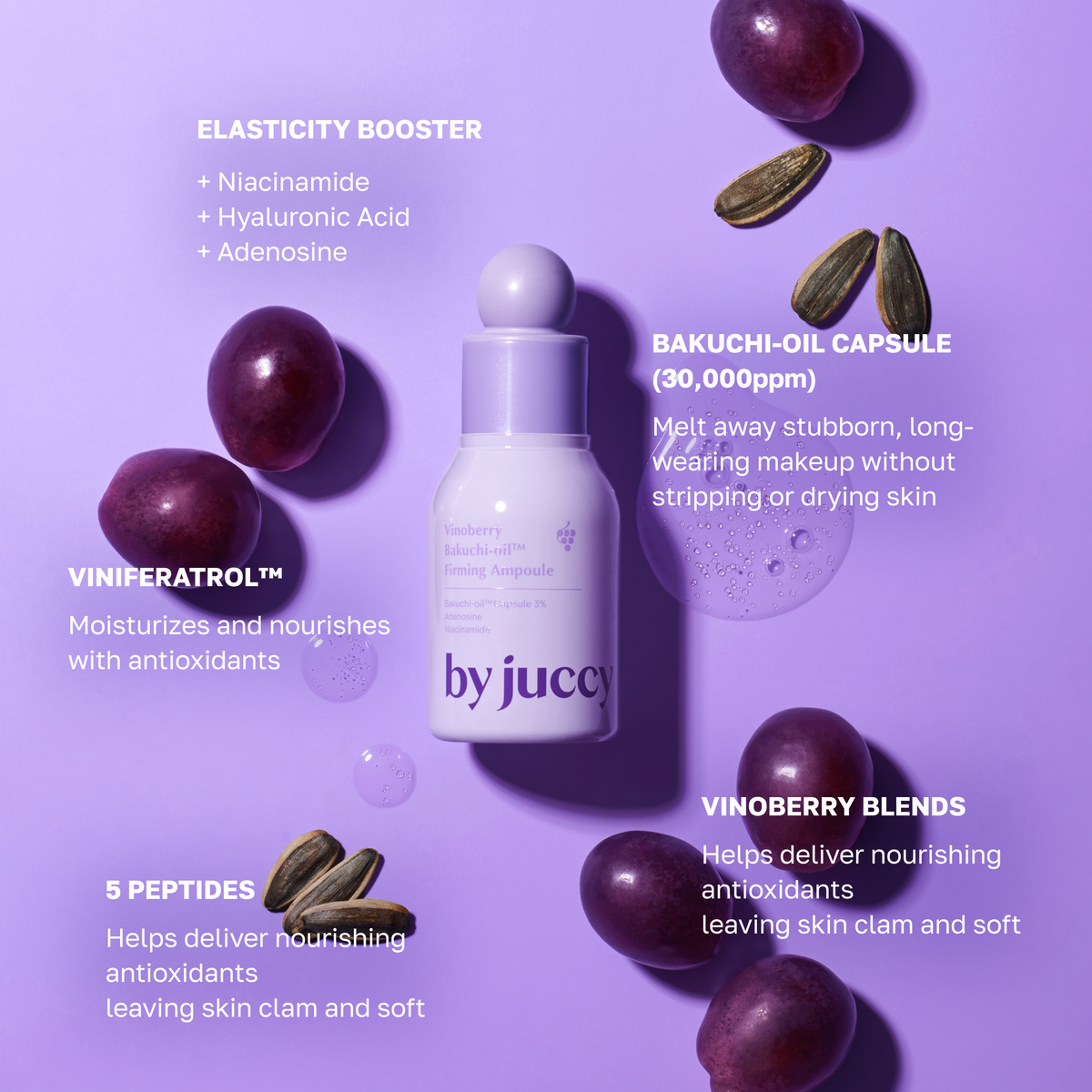 por Juccy Vinoberry Bakuchi-Oil ™ Formación de ampolas 30 ml