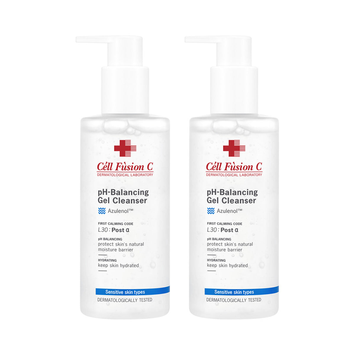(Matthew) Cell Fusion C pH-Balancing Gel Cleanser Twin Pack (200ml + 200ml) - DODOSKIN