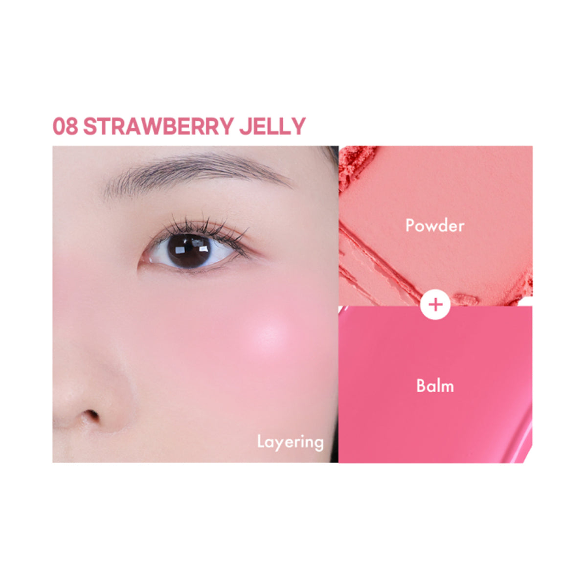 Luna Glow Layer Blur Cheek 8.5g 10 colors