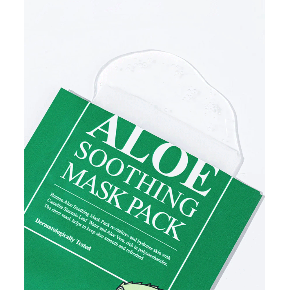 Benton *Renewal* Aloe Soothing Mask Pack (10ea) - DODOSKIN
