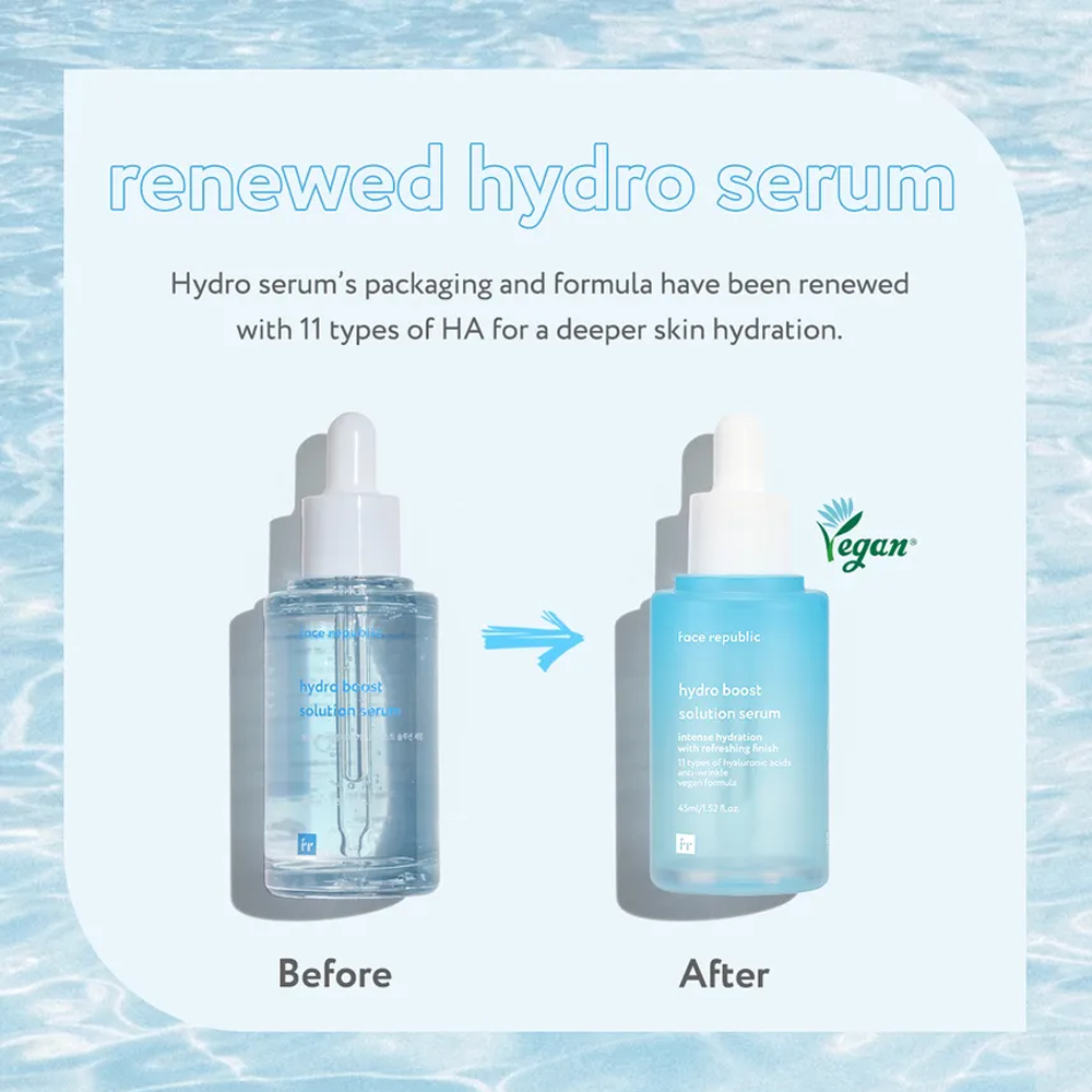 face republic Hydro Boost Solution Serum 45ml - DODOSKIN