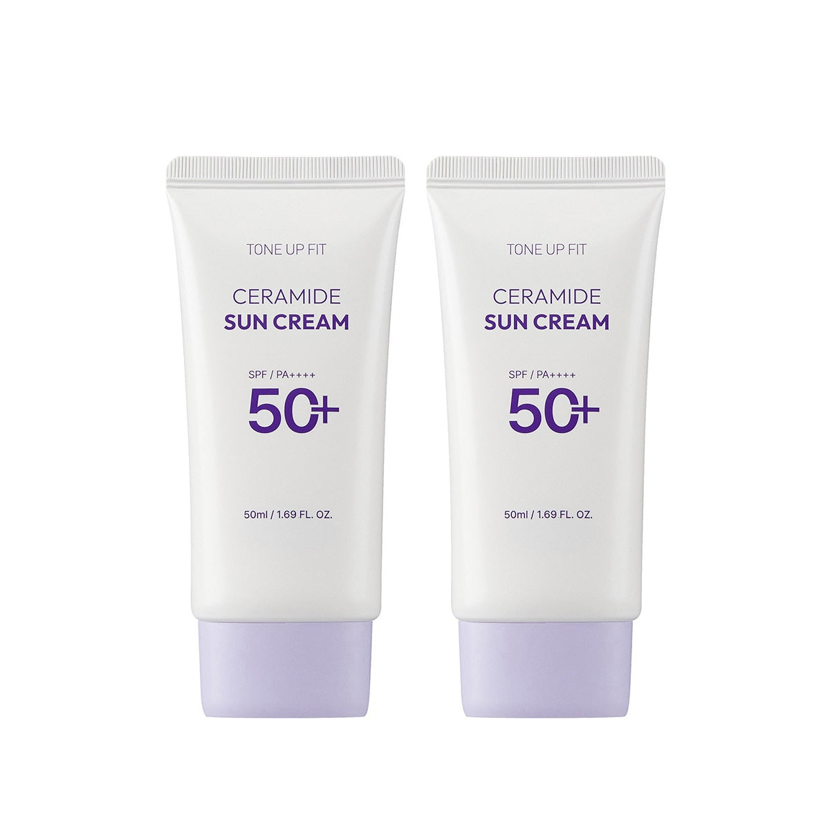 Charmzone Tone Up Fit Ceramide Sun Cream 50ml x 2