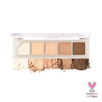 Unleashia Mood Shower Eye Palette Long Lasting Glitter Makeup