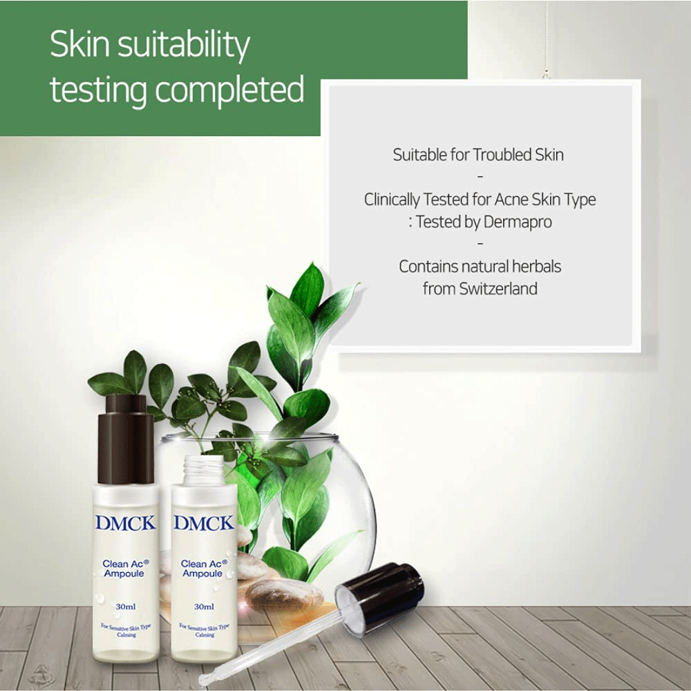 DMCK Clean Ac Ampoule 30ml - DODOSKIN