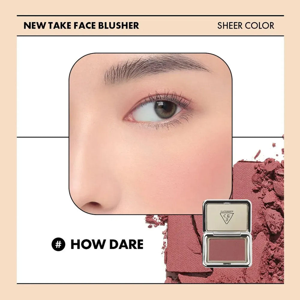 (NEWK) 3CE Face Blusher New Take Edition 4.5g - 5 colors - DODOSKIN