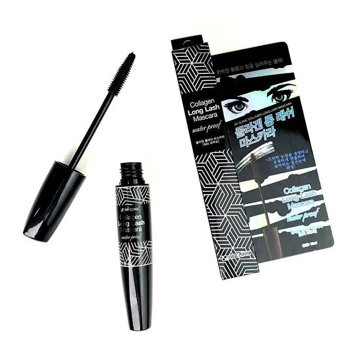 (Matt) 3W CLINIC Collagen Long Lash Mascara 12ml - DODOSKIN