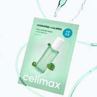 celimax The Real Cica Calming Ampoule Mask 27ml * 5ea