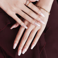 MUZMAK Nail Tips 36pcs #Shell(Coffin)