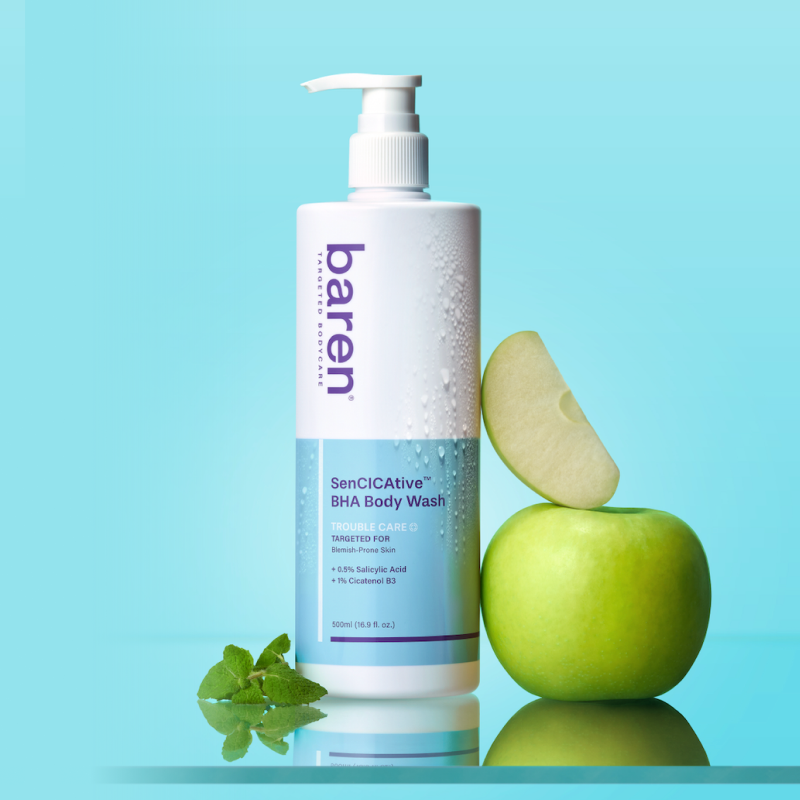 baren SenCICAtive BHA Body Wash 500ml