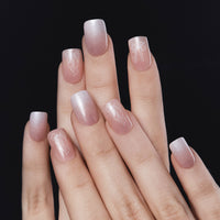 MUZMAK Nail Tips 36pcs #Silhouette(Regular Square)