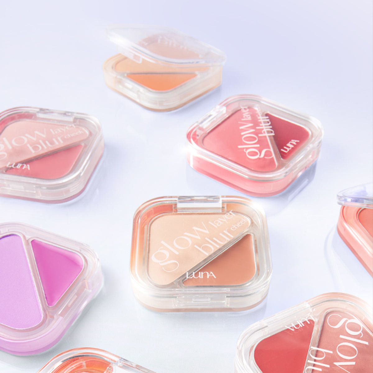 Luna Glow Layer Blur Cheek 8.5g 10 colors