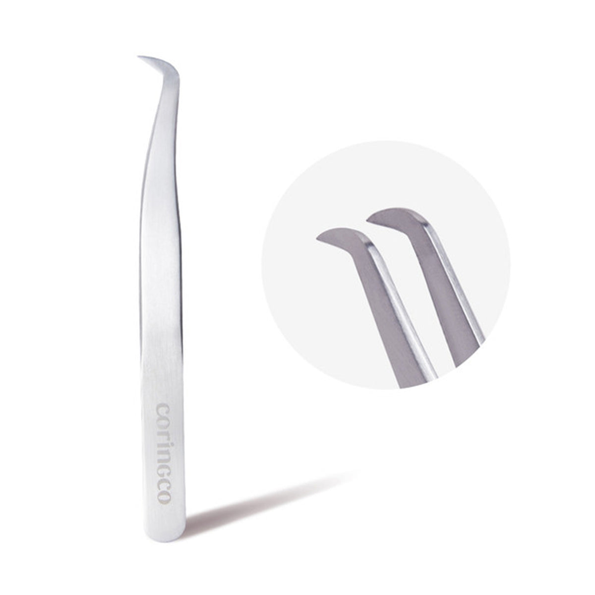Coringco Pro Fit/Curved Tweezers (Choose 1 of 2)