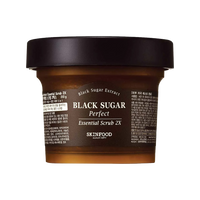 SKINFOOD Black Sugar Perfect Essential Scrub 2X 210g - DODOSKIN