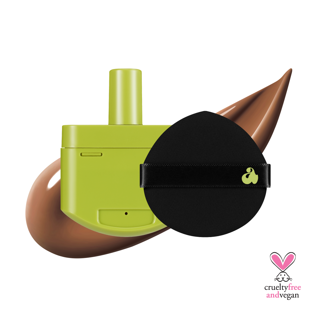 Desgashia satin use recargador de cojín verde saludable spf 30 pa ++ 15g * 21 colores