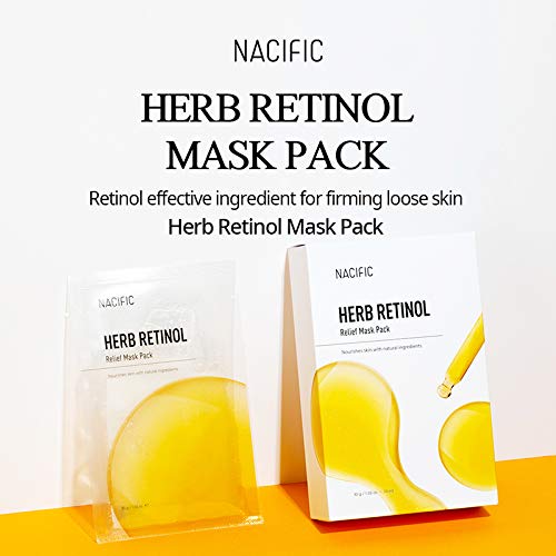 NACIFIC Herb Retinol Relief Mask Pack 10ea