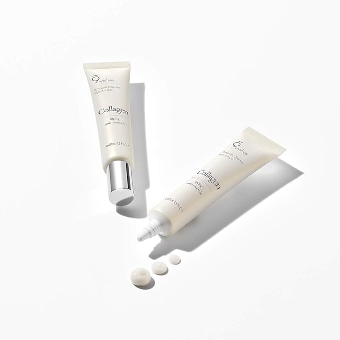 9wishes Collagen Ampule Eye & Face Cream 40ml - DODOSKIN