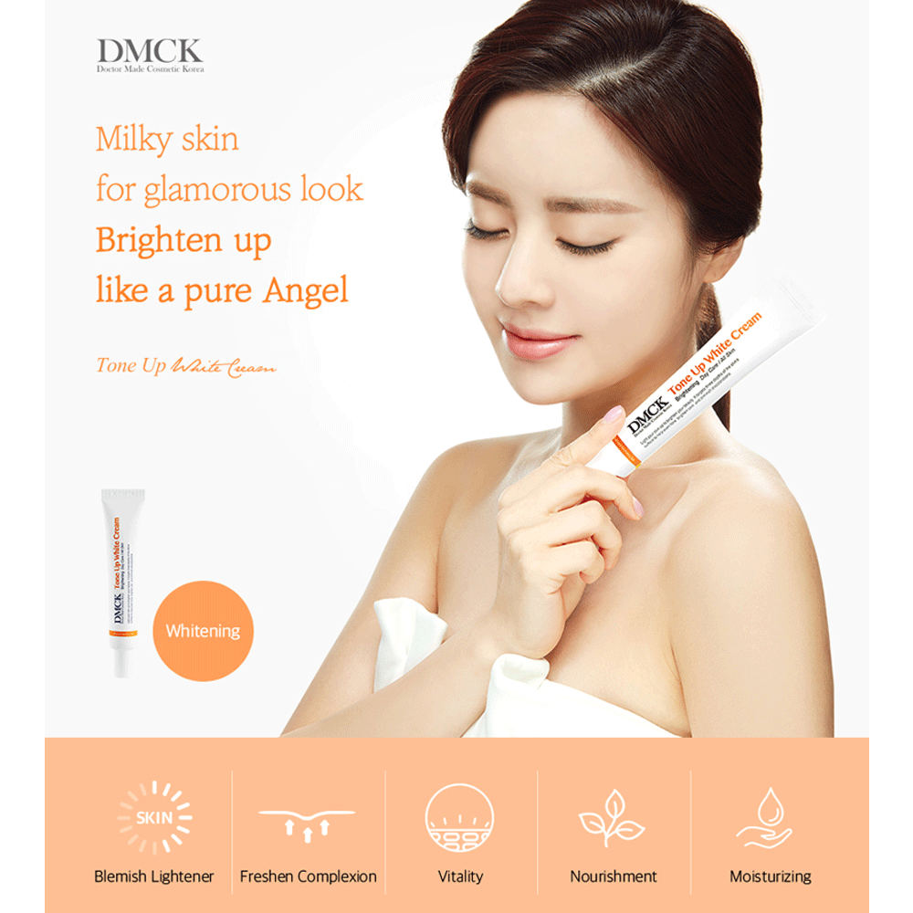 DMCK Tone Up White Cream 30g * 2ea - DODOSKIN