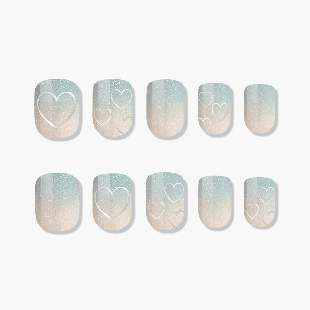MUZMAK Nail Tips 36pcs #Odd(Short Square)