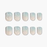 MUZMAK Nail Tips 36pcs #Odd(Short Square)